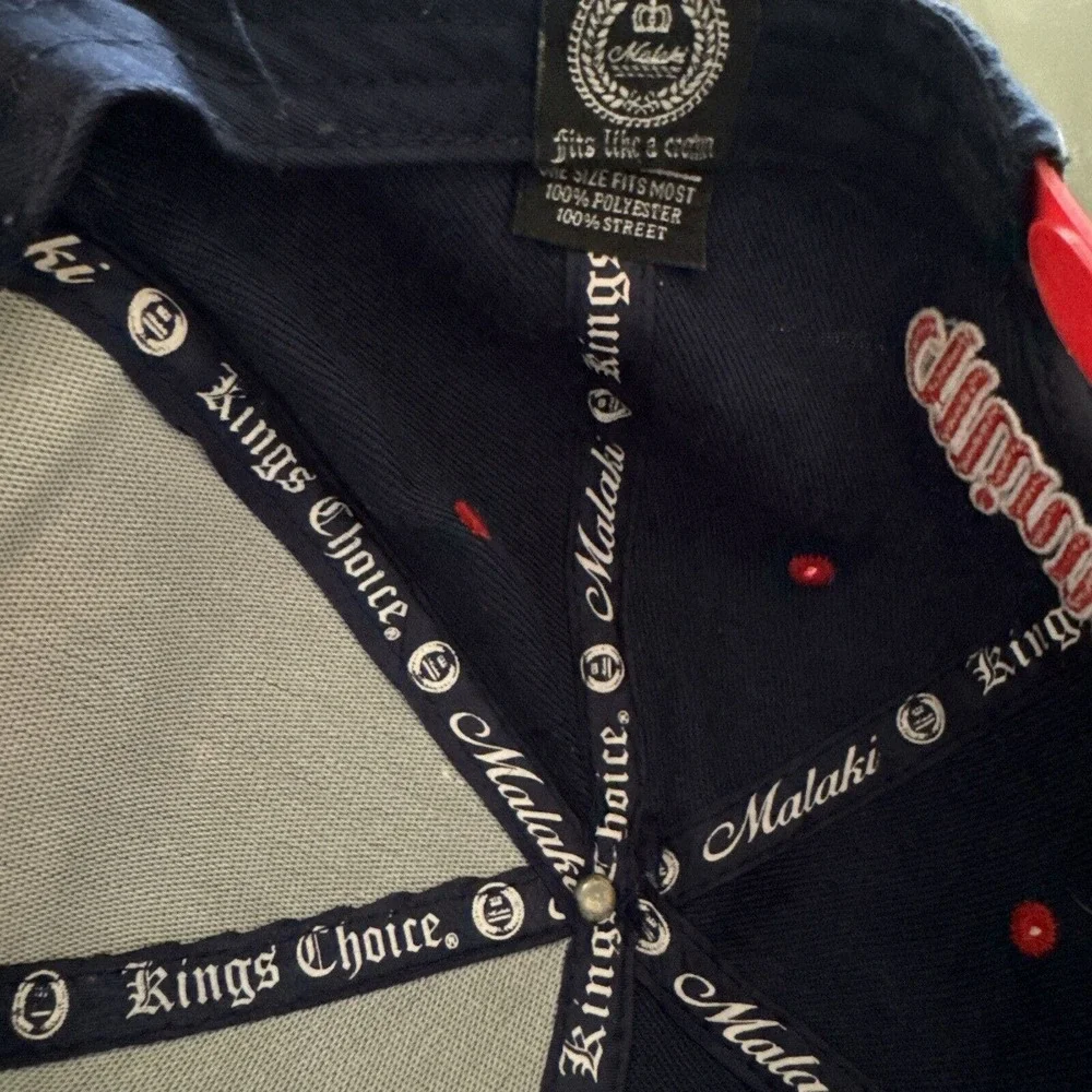 Kings Choice Malaki SnapBack‎ Hat Cap Twin Cities Minnesota Twins Blue Red